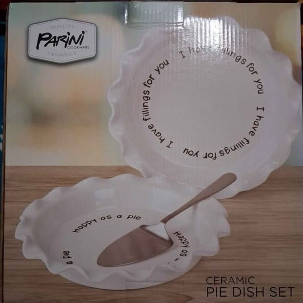 New Parini Ceramic Pie Dish Set